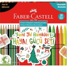 Faber-Castell Yeni Yıl Renkleri Hayal Gücü Seti 20'li