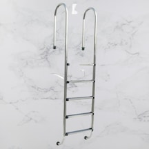 Havuz Merdiveni 304 Paslanmaz Çelik Cnc Kesimli 5 Basamakl N11.847