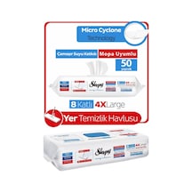 Easy Clean Yer Temizlik Havlusu 8 Katlı 4 Xlarge 50 Yaprak 1 Paket Diğer