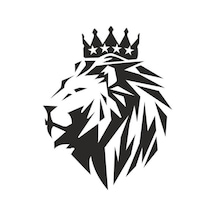 Aslan Başı Oto Motor Laptop Duvar Folyo Sticker 30 X 36