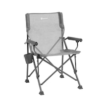Outwell Ripple Airflow Terletmeyen Ultra Konforlu Katlanır Kamp Sandalyesi Gri