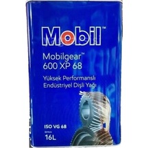 Mobilgear 600 XP 68 Endüstriyel Dişli Yağı 16 L