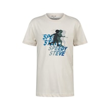 2as Aja Çocuk Baskılı T-shirt Kum 210 Kum