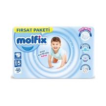 2 Adet Molfix Junior Çocuk Bezi 48'li Diğer