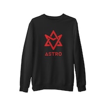 Astro - Logo Siyah Erkek Kalın Sweatshirt Astro - Logo Siyah Erkek Kalın Sweatshirt