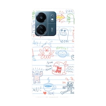 Xiaomi Redmi 13c Silikon Desen140 Çok Renkli