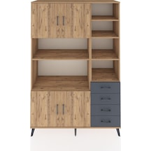 Hyperion Dolap 9 Raflı 4 Çekmeceli 4 Kapaklı 132x44x195 Çam-çam/antrasit Atlas Çam/antrasıt Hyperion Dolap 9 Raflı 4 Çekmeceli 4 Kapaklı 132x44x195 Çam-çam/antrasit Atlas Çam/antrasıt