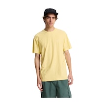 Quiksilver Quıksılver Slub Roundneck Gcc0 Sarı