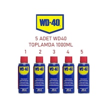 Wd-40 Pas Sökücü 5 Adet 1000 ML