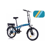 Corelli Broster Elektra Elektrikli Katlanır Bisiklet 27cm Fren Vb-md 20 Jant 7 Vites Yeşil Çok Renkli