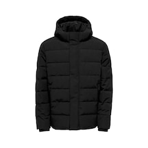 Only & Sons Onscayson Puffa Otw Noos Erkek Siyah Mont - 22019598 Siyah