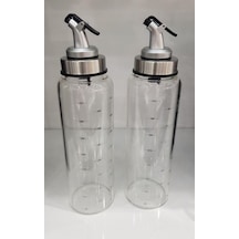 2'li Cam Yağlık Sirkelik 450 ML