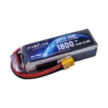 Profuse 4s 14.8v Lipo Li-po Lityum Polimer Batarya - 1800mah, 65c