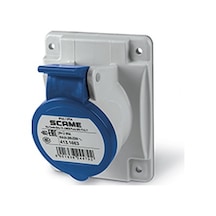 Scame IP44 Mak. Prizi (Eğik) 3 x 16 A (2P+E) Monofaze