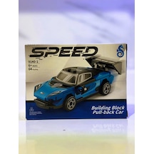 Speed Stil Araba Süper Yapı Blokları Modeli Yarış Arabası Model