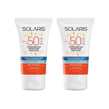 ﻿Solaris Günlük Nemlendirici Yüz Güneş Kremi SPF50+ 2 x 50 ML