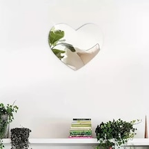 Mey İthalat 30x30 Cm Kırılmaz Pleksi Dekoratif Duvar Aynası - Modern Organik Form 1. Sınıf Akrilik Ayna Çok Renkli