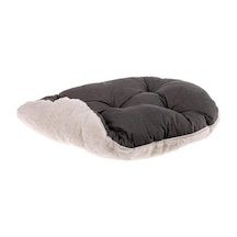 Ferplast Relax 55 Peluş Kedi Ve Mini Irk Köpek Yatağı - Marrone Bej 55cm X 36cm