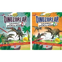 Dinozorlar 1-2 Çıkartmalı Etkinlik Kitapları