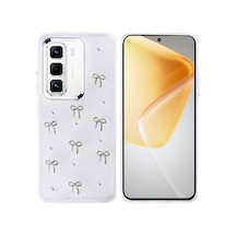 Zore İnfinix Hot 50 Pro 4g Kılıf Airbag Tasarımlı Simli Şeffaf Ogaa Kutup Kapak - Fiyonk