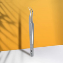 Staleks Expert 45/1 Kirpik Cımbızı Kavisli Fiber