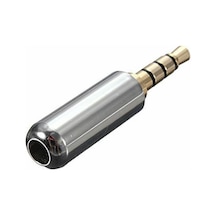 4 Pin Stereo Konnektör - Lehim Tipi - Vidalı Birleşme Gri (551664237)