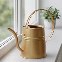 Sophia 2 Litre Metal Çiçek Saksı Sulama Kabı Modern Dekoratif Çok Amaçlı Sulak Bakır