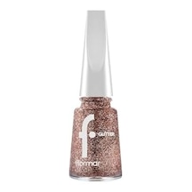Yoğun Simli Şeffaf Oje - Glitter Nail Enamel - Gl043 Rosegold