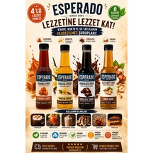 Şekersiz Sugar Free - Vanilya Fındık Karamel Çikolata Aromalı Kahve Şurubu 4 Lü Set 4.x250 Ml Diğer