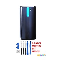 Xiaomi Redmi Note 8 Pro Arka Cam Kapak Batarya Pil Kapağı +montaj Set Siyah Diğer