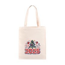 Happy New Year 2025 Essential Ham Bez Çanta Bej