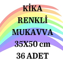 Kika Renkli Mukavva 35 X 50   36 Adet