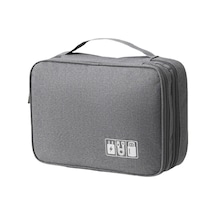 Homyl Dijital Elektronik Aksesuarlar Organizatör Taşıma Gri
