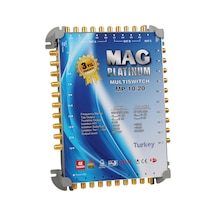 Mag Platinum Mp 10/20 Multiswitch - 10 Giriş 20 Çıkışlı Merkezi Uydu Santrali Hybrid 4k Ve 3d Destekli