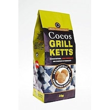 Feuer &amp Flamme Cocos Briket Mangal Kömürü 3 Kg