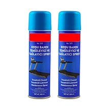 Koşu Bandı Bakım Silikon Yağı 2 Adet 500 Ml Yağlayıcı Sprey Açık Kırmızı