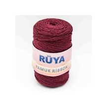 Angel Çanta Aksesuar Bordo Renk Pamuk Ribbon No:1