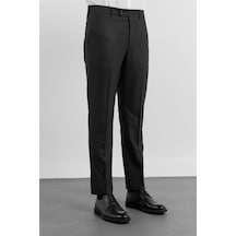 İmza Siyah Yan Cep Comfort Fit Esnek Pantolon 1003255176
