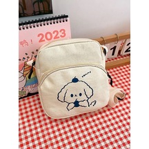 Tinytotes Gençler İçin Y2k Tarzı Omuz Çantası 166301430 Beyaz