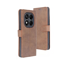 Newface Xiaomi Redmi Note 14 4g Kılıf Trend S Plus Kapaklı Kılıf - Taba
