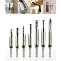 Rox Wood 0086 Kendinden Merkezlemeli Bits Saplı Matkap Ucu Seti  7