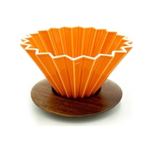 Epinox Ahşap Standlı Dripper Turuncu