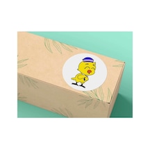 Karışık Çizgi Kahramanalar Etiket Sevimli Hayvanlar Cute Animals 4 Cm 100 Adet Çok Renkli
