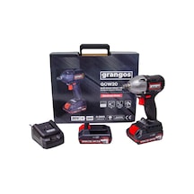 Grangos GCW20-T2 20v 2 Ah Çift Akülü Somun Sıkma Sökme 1/2 360 Nm