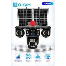 O-kam Ok-341 Prm. 4g 4 Lensli Aov Solar Kamera