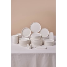 Karaca  Stream Bone Bomo 53 Parça 12 Kişilik Yemek Takımı