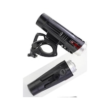 Forte GT Bisiklet ışığı USB şarj ön işık 4 modu 880 lümen Xbyc 6113 Siyah