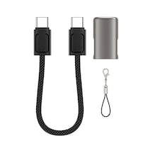Wiwu Wi-C040 100 W Concise Serisi Type-C to Type-C Hızlı Şarj Data ve Şarj Kablosu 15 CM