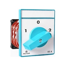 Mt029-40 3 Fazlı Kutup Değiştirici 1-0-2 Pako Şalter