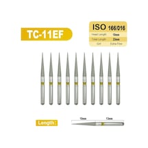 Diş Elmas Burs Yüksek Hızlı El Aletleri İçin Elmas Parlatma Diş Ayırıcılar Boşluk Hazırlama Taç Kesme/özelleştirme Green